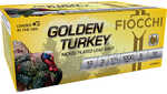 Fiocchi Golden Turkey 12 Gauge 3" 1-3/4 Oz #5 Nickel Plated Lead 10 Per Box